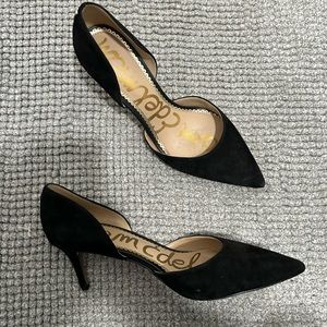 Sam Edelman black pointed pumps